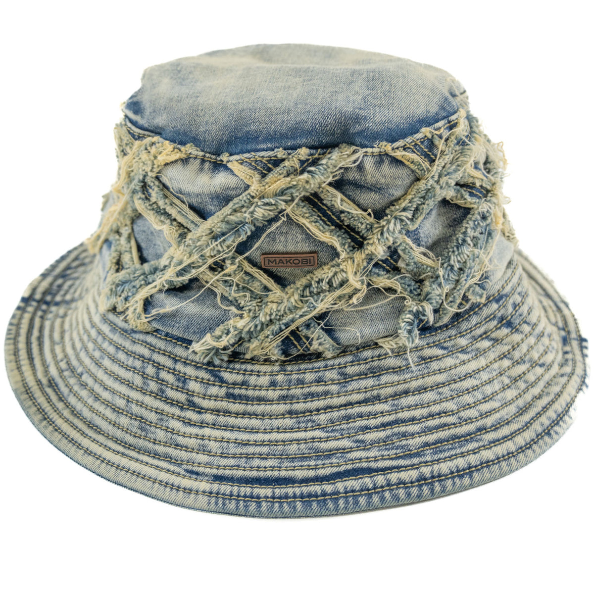 M016 Rinaldi Denim Bucket Hat - Dirt