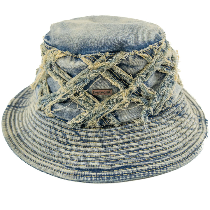 Hat | M016 Rinaldi Denim Bucket Hat - Dirt