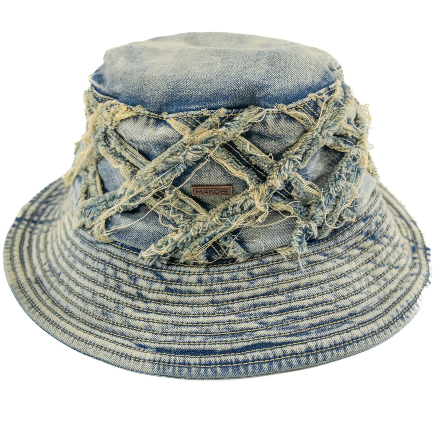 Hat | M016 Rinaldi Denim Bucket Hat - Dirt