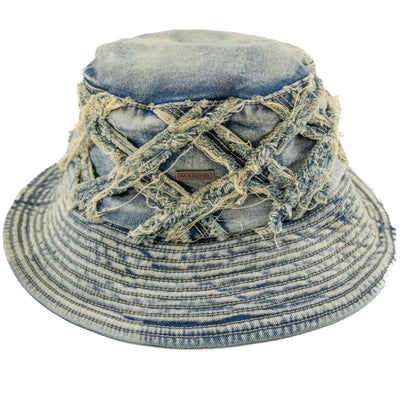 Hat | M016 Rinaldi Denim Bucket Hat - Dirt