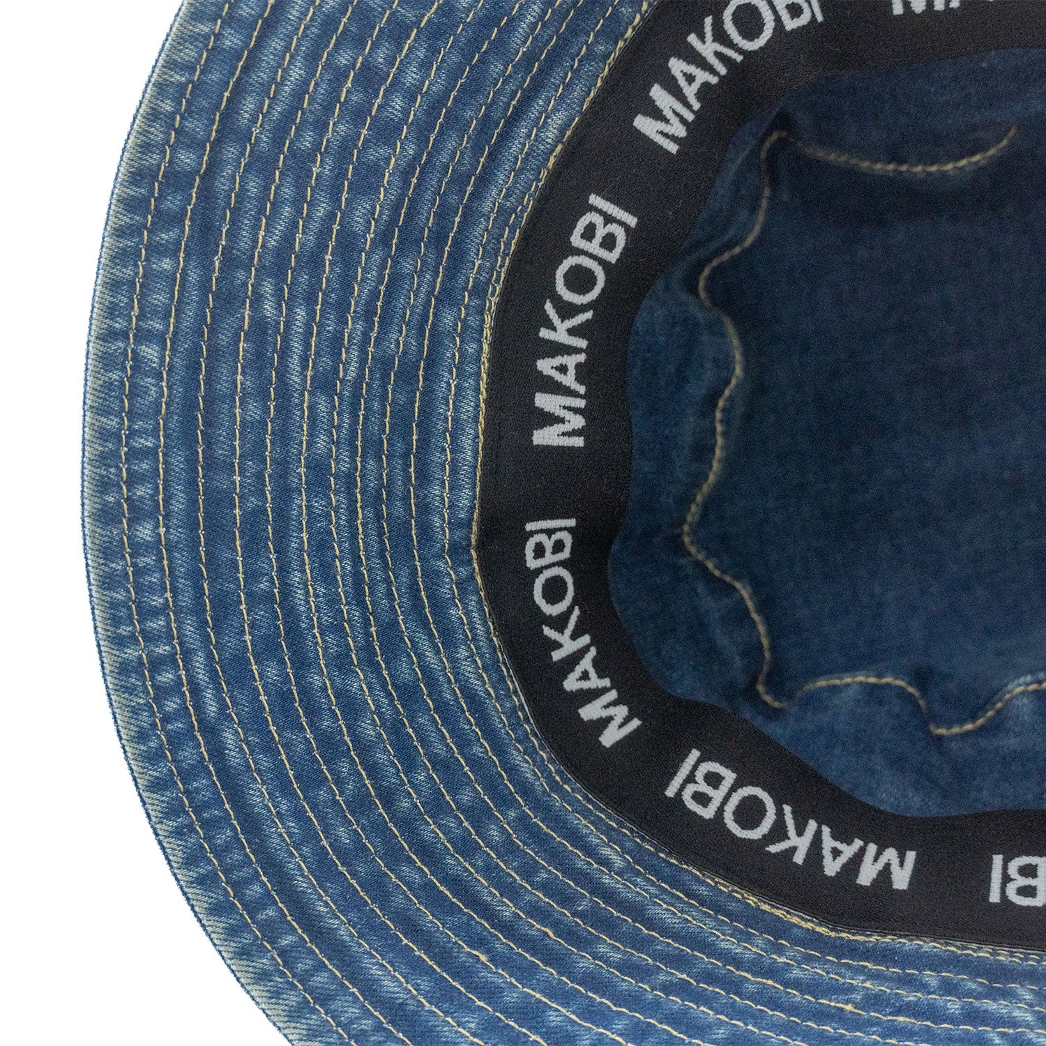 M016 Rinaldi Denim Bucket Hat - Dirt