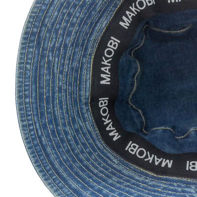 Hat | M016 Rinaldi Denim Bucket Hat - Dirt