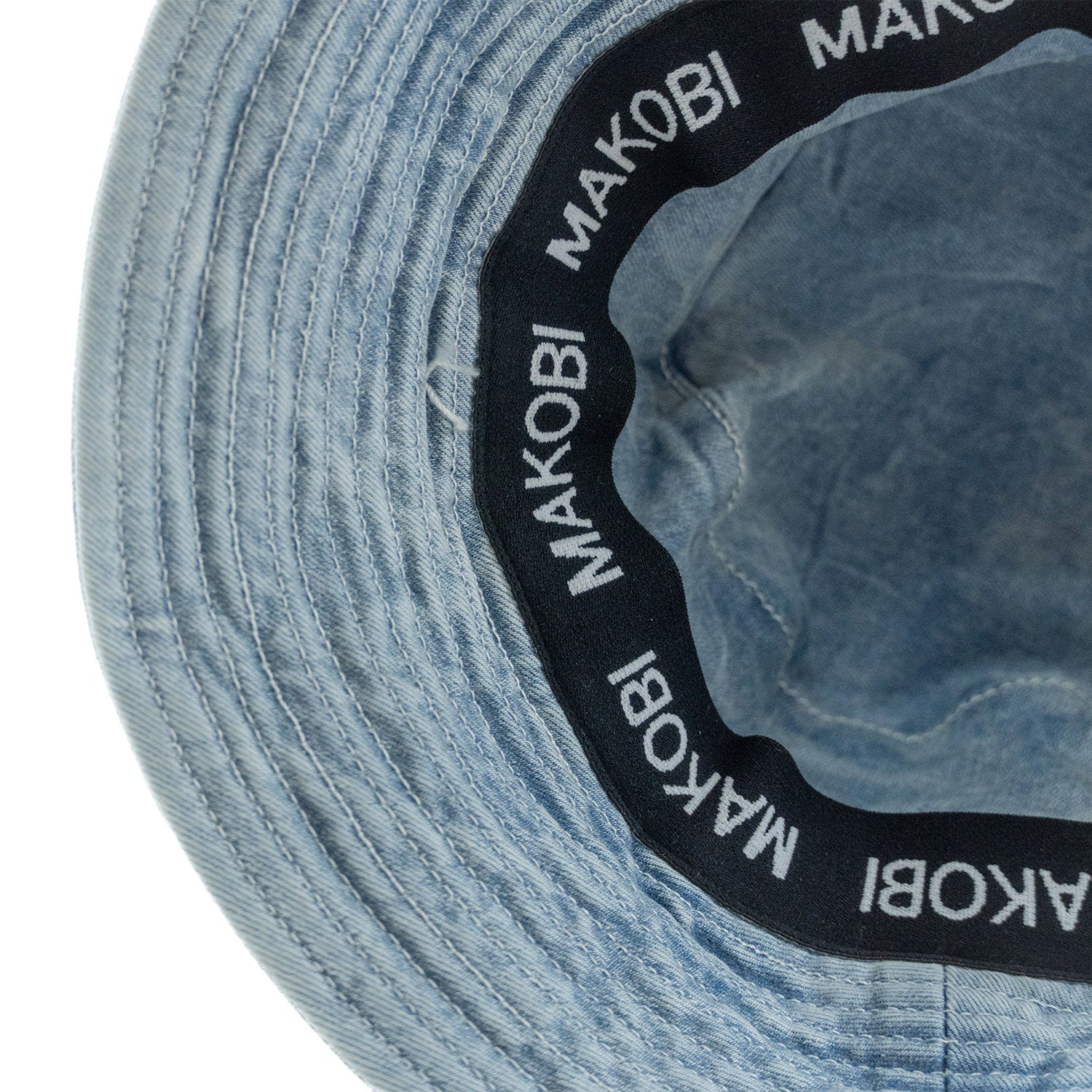 M016 Rinaldi Denim Bucket Hat - Light Wash