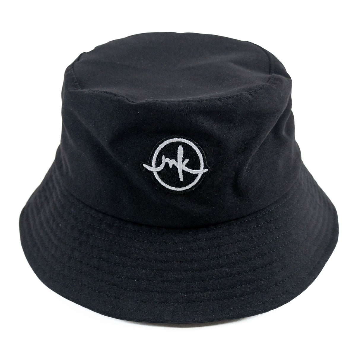 M033 Colton Nylon Bucket Hat - Black