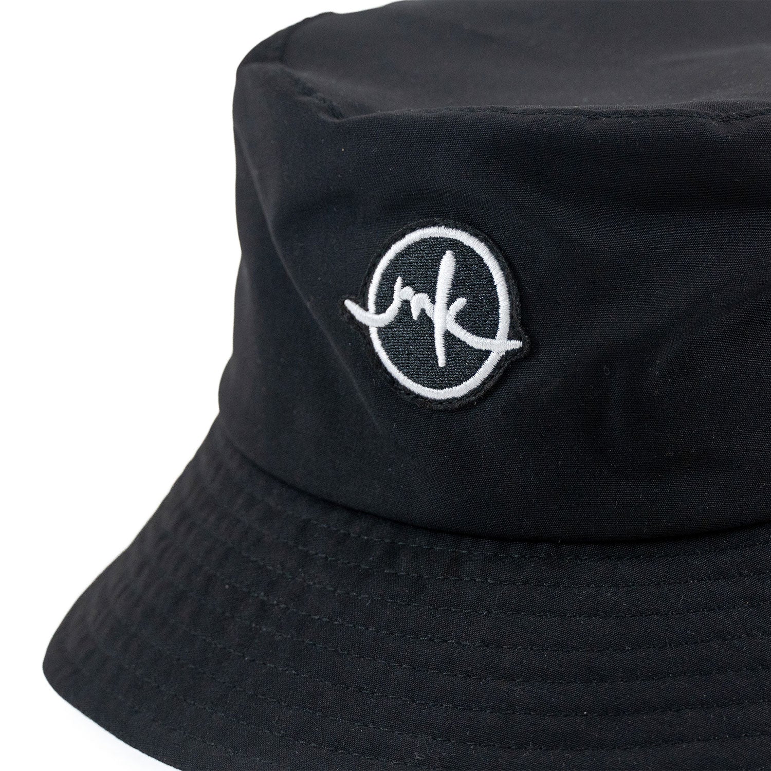 M033 Colton Nylon Bucket Hat - Black