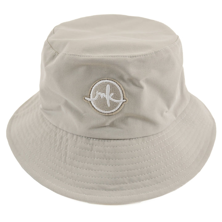 M033 Colton Nylon Bucket Hat - Gray