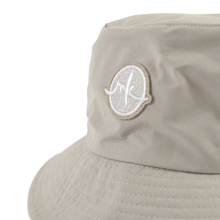 M033 Colton Nylon Bucket Hat - Gray