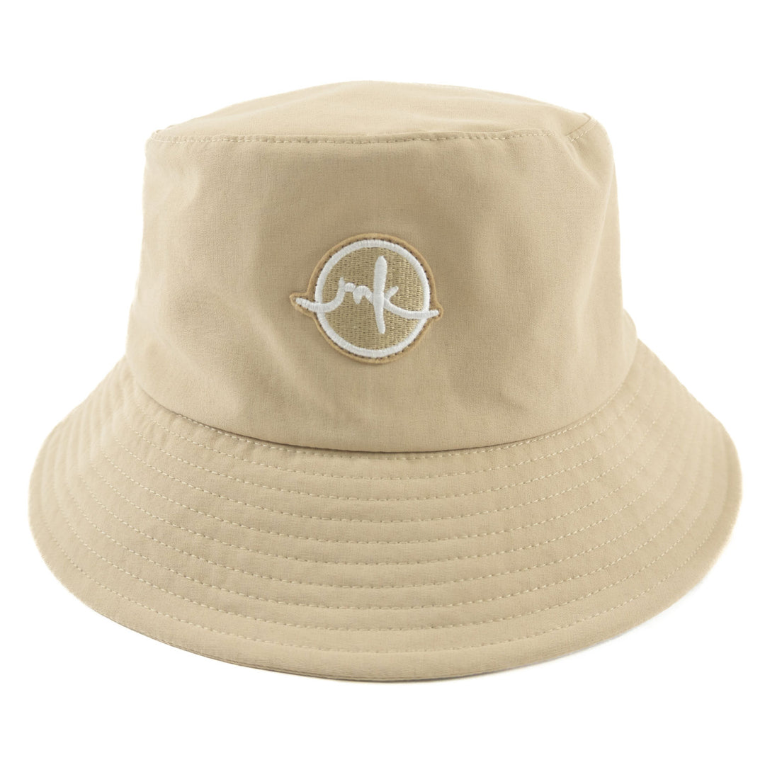 M033 Colton Nylon Bucket Hat - Khaki