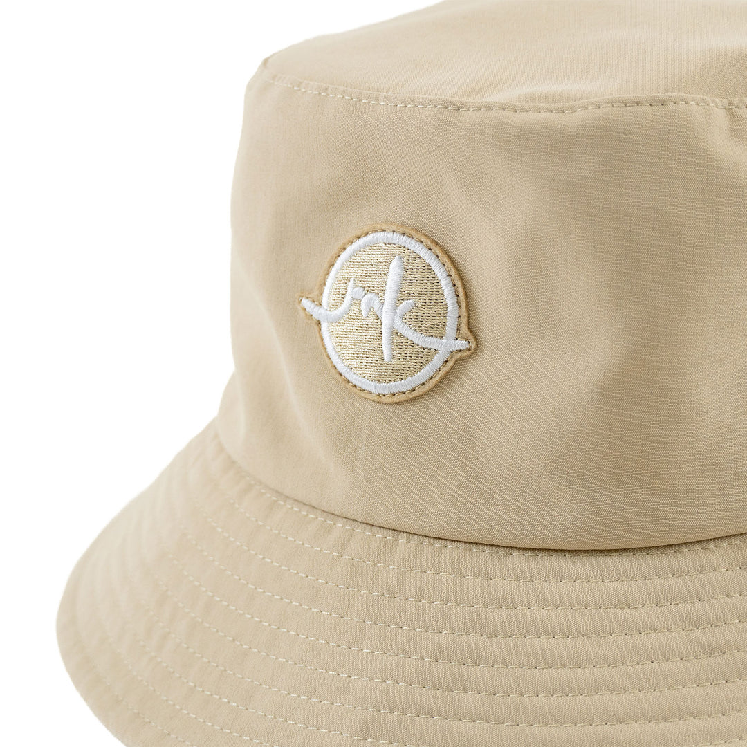 M033 Colton Nylon Bucket Hat - Khaki