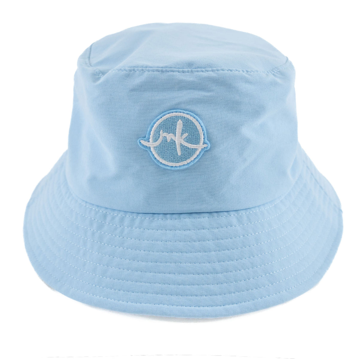 M033 Colton Nylon Bucket Hat - Blue