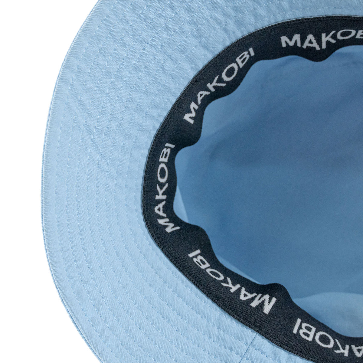 M033 Colton Nylon Bucket Hat - Blue