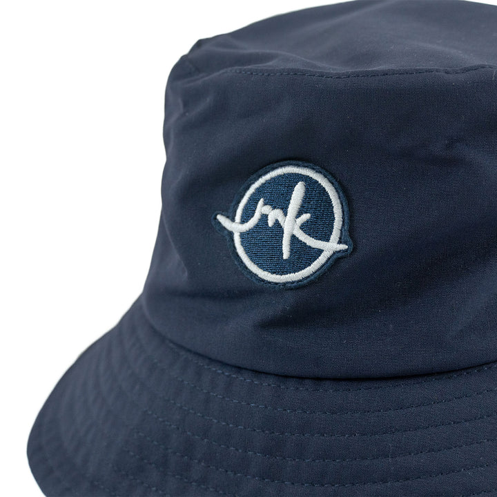 M033 Colton Nylon Bucket Hat - Navy
