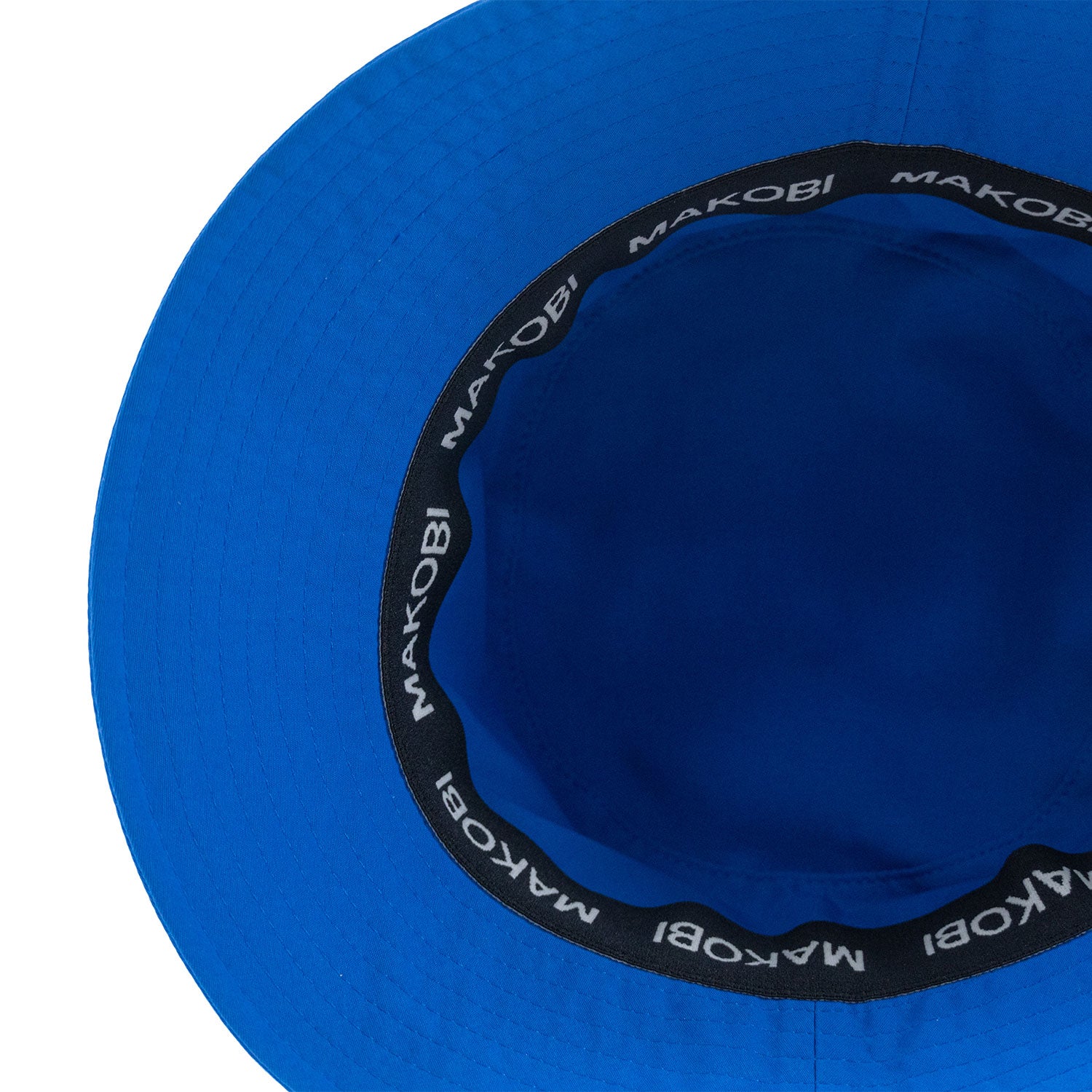 Makobi M033 Colton Nylon Bucket Hat in Royal, view 4