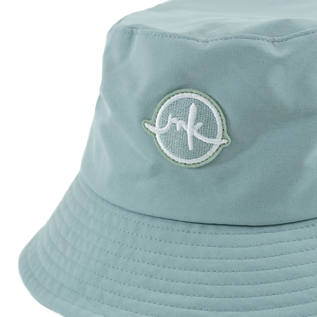M033 Colton Nylon Bucket Hat - Teal