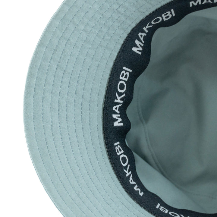 M033 Colton Nylon Bucket Hat - Teal