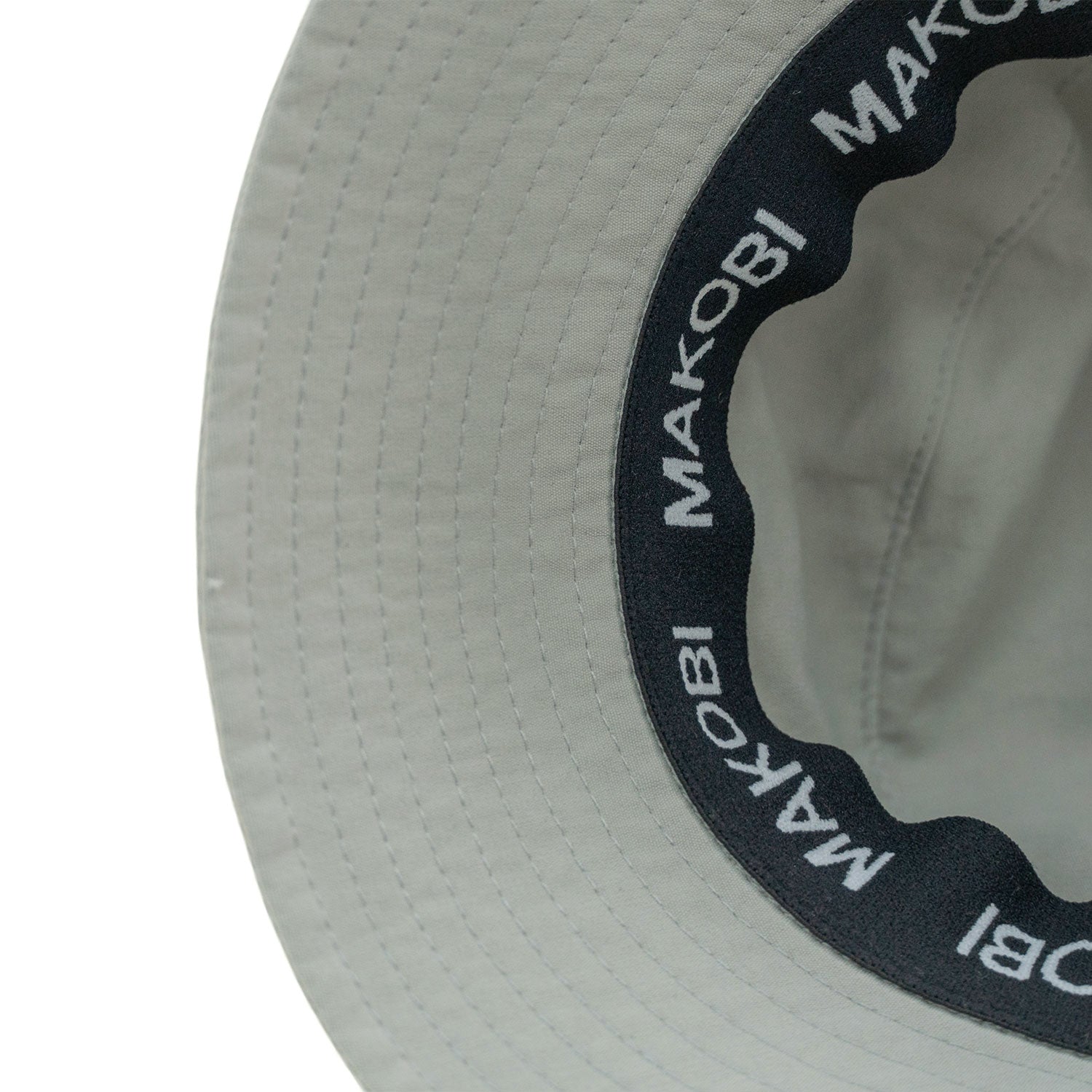 M034 Adorni Nylon Bucket Hat - Gray