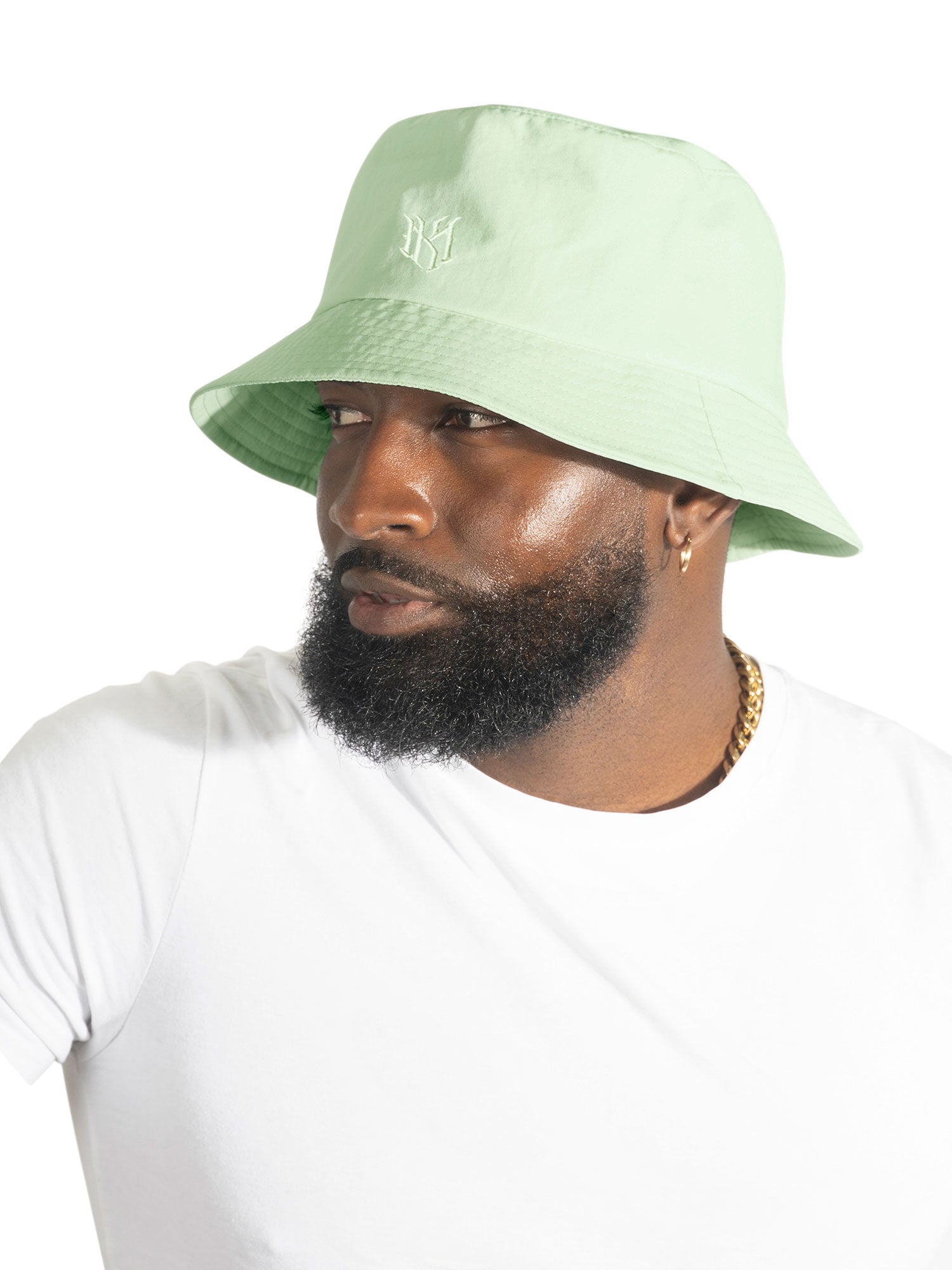 M034 Adorni Nylon Bucket Hat - Kiwi