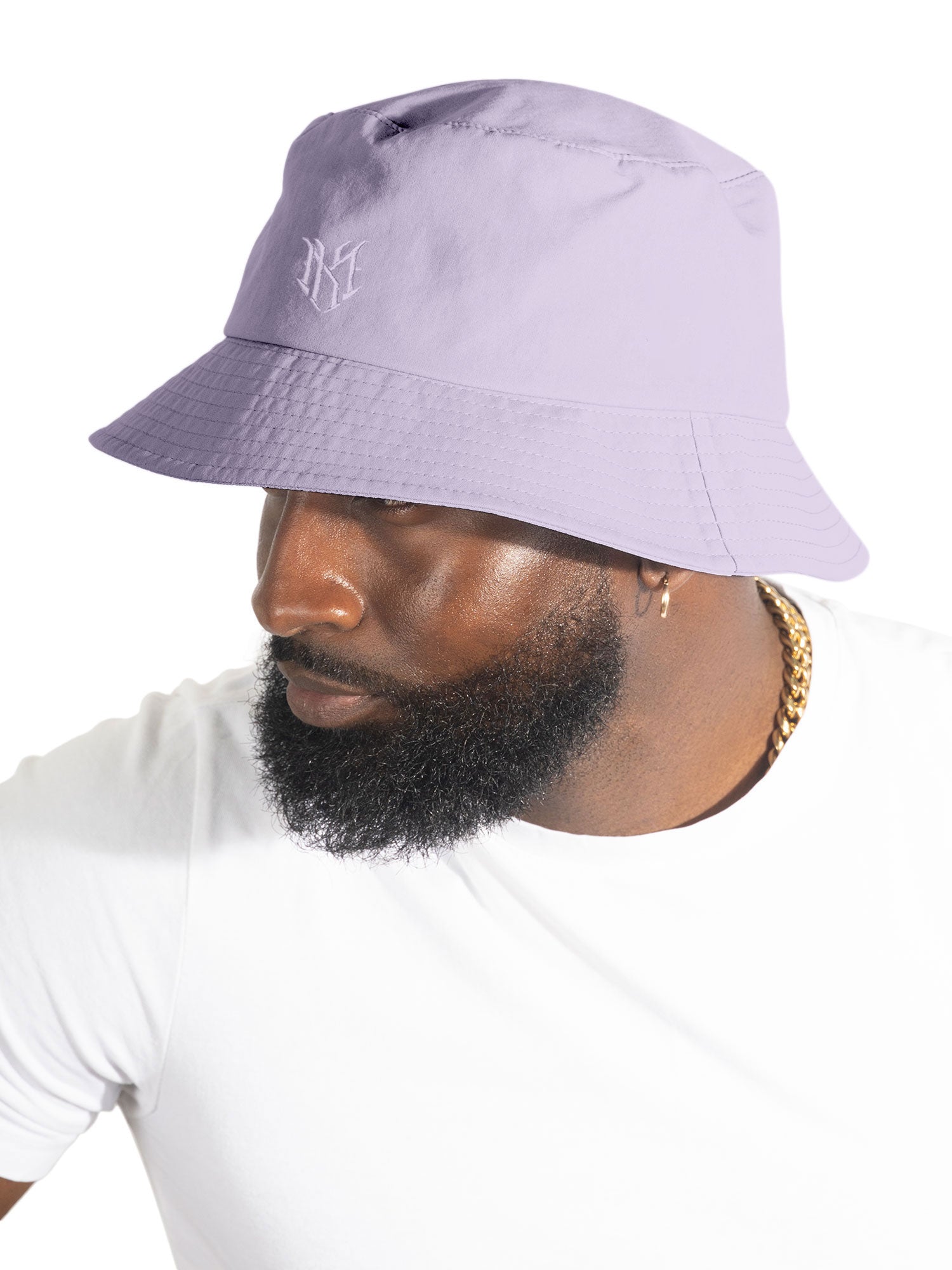 Nylon | M034 Adorni Nylon Bucket Hat - Lavender