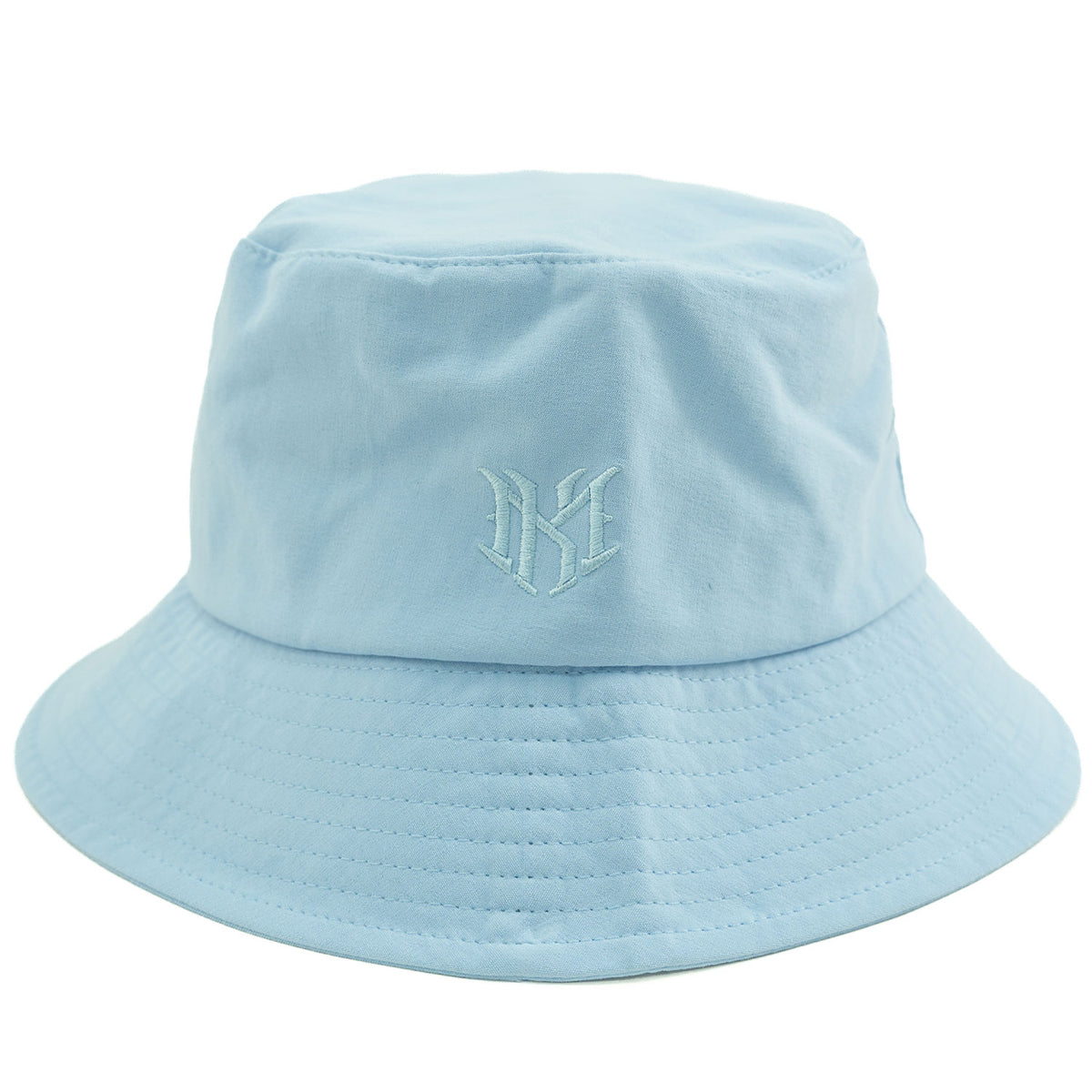 Makobi M034 Adorni Nylon Bucket Hat in Blue, view 2