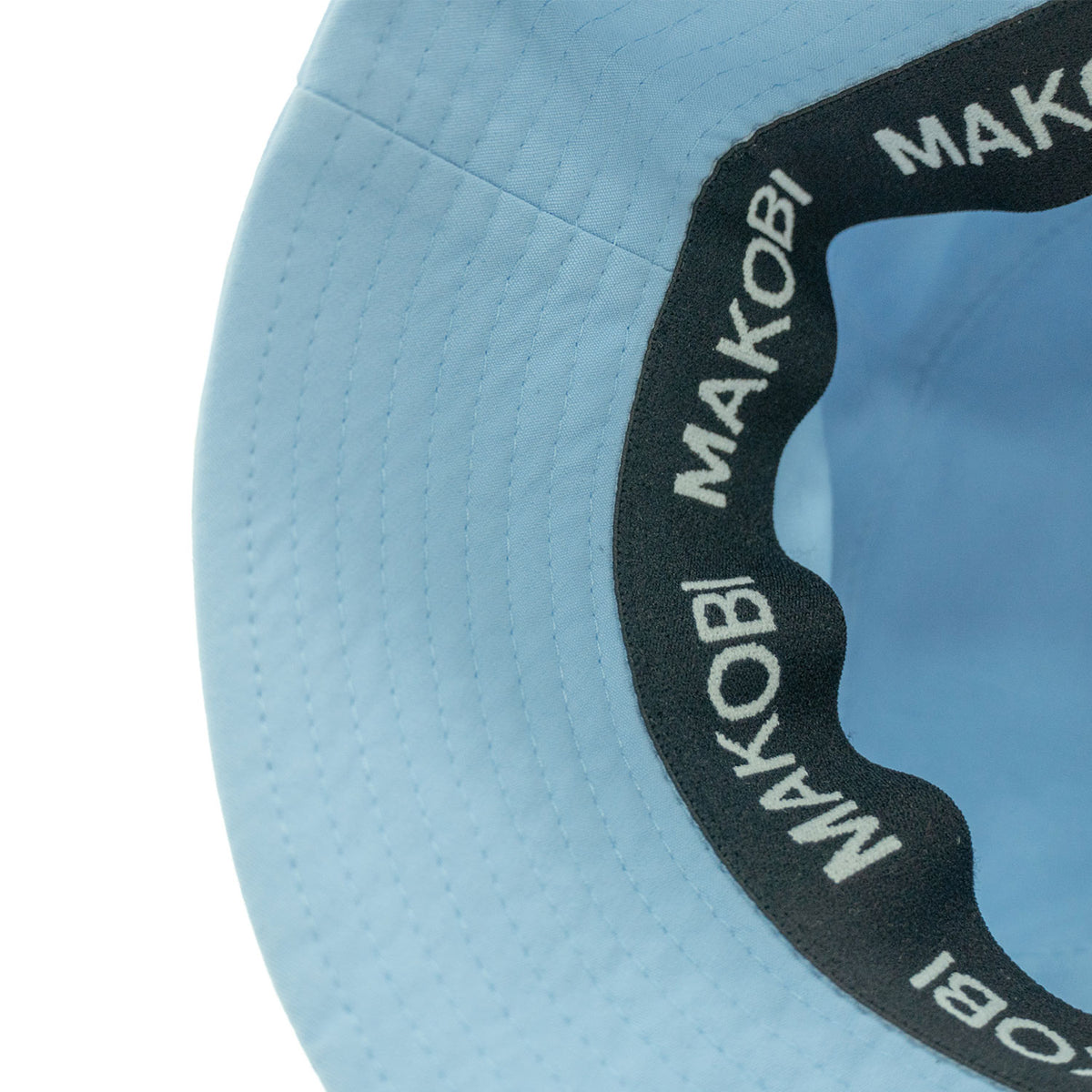 Makobi M034 Adorni Nylon Bucket Hat in Blue, view 4