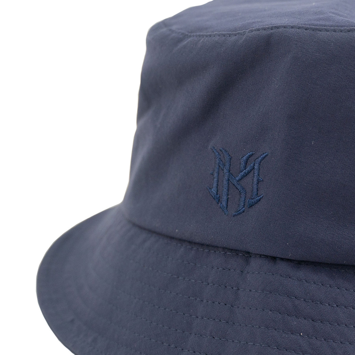 Makobi M034 Adorni Nylon Bucket Hat in Navy, view 3