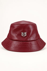 M080 Azzuri Bucket Hat - Burgundy