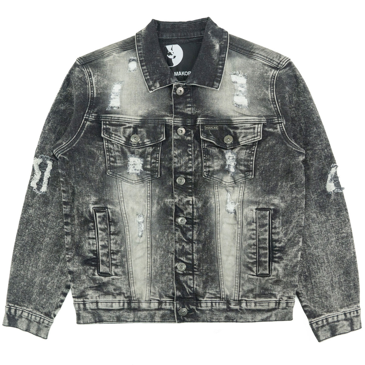 M1000 Prego Denim Jacket - Black Wash