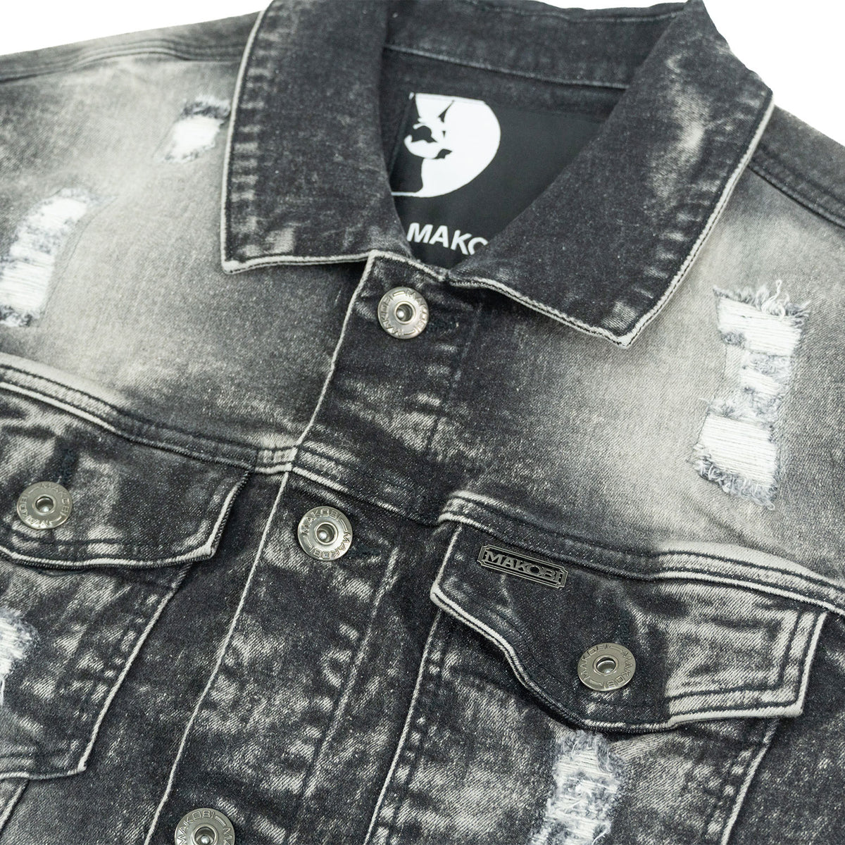 M1000 Prego Denim Jacket - Black Wash