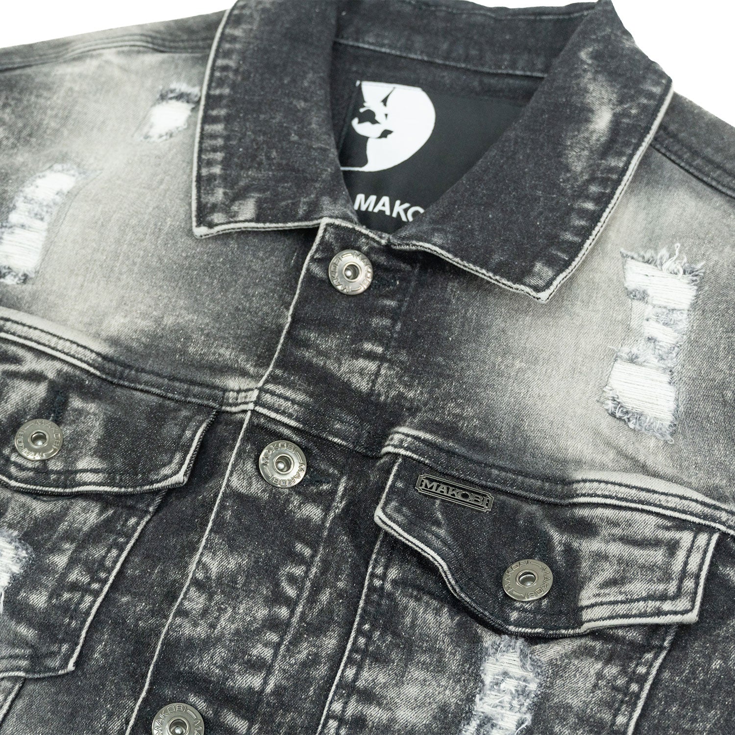 M1000 Prego Denim Jacket - Black Wash