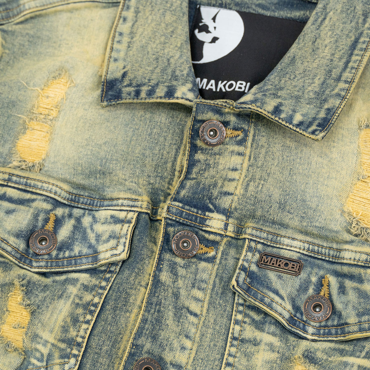 M1000 Prego Denim Jacket - Dirt