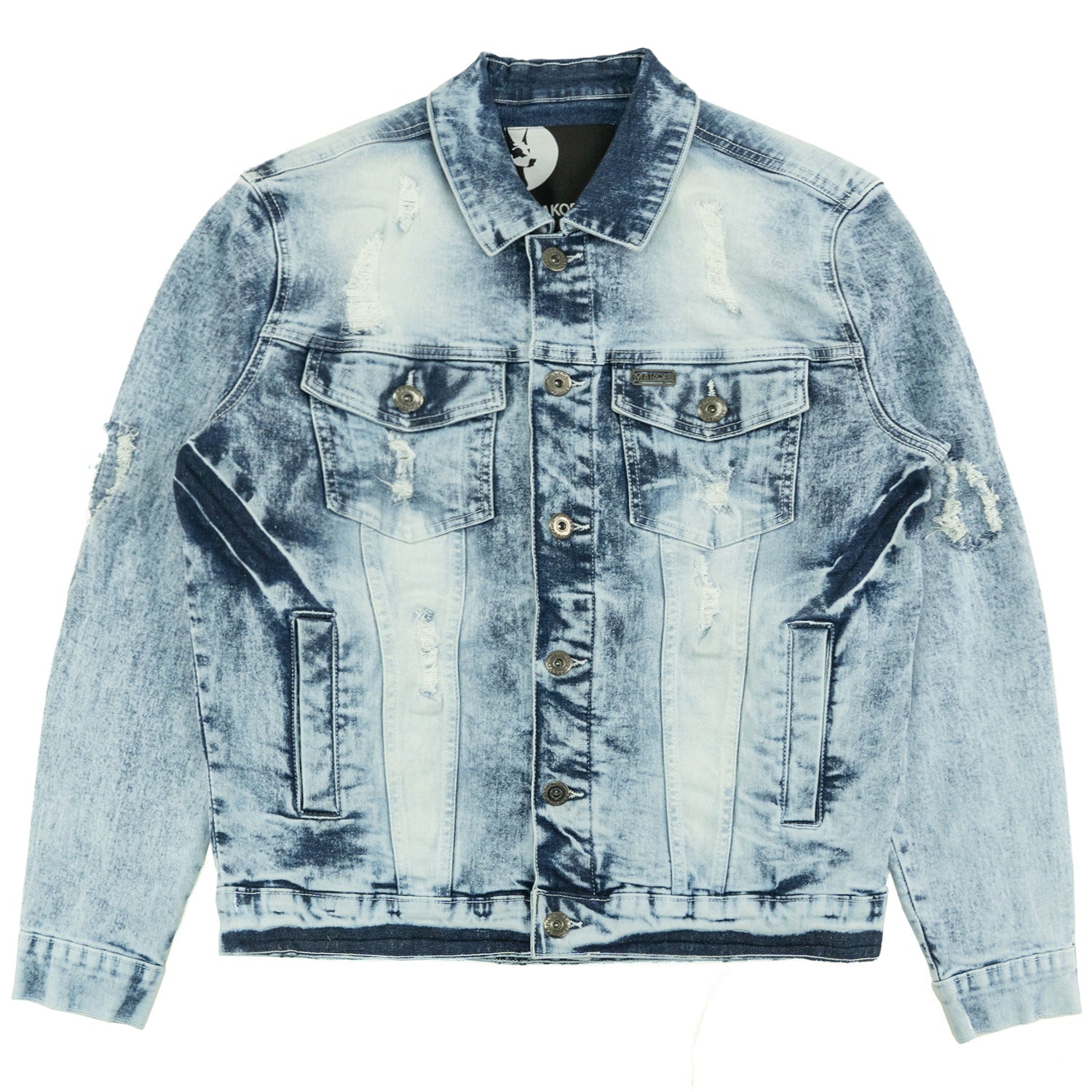 M1026 - کت جین کوره ماکوبی - بورگوندی