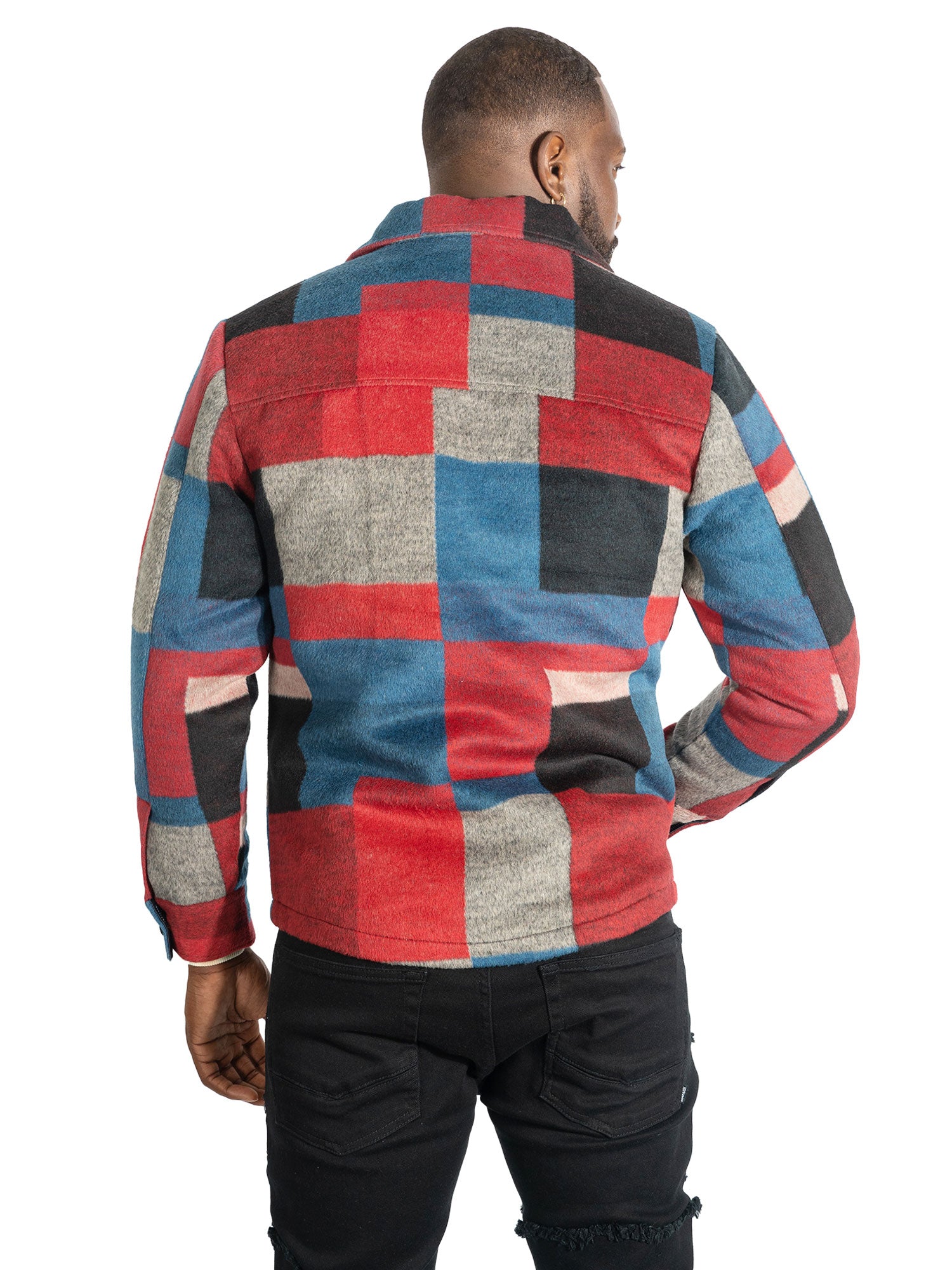 M10011 Mansori Wool Jacket - Black
