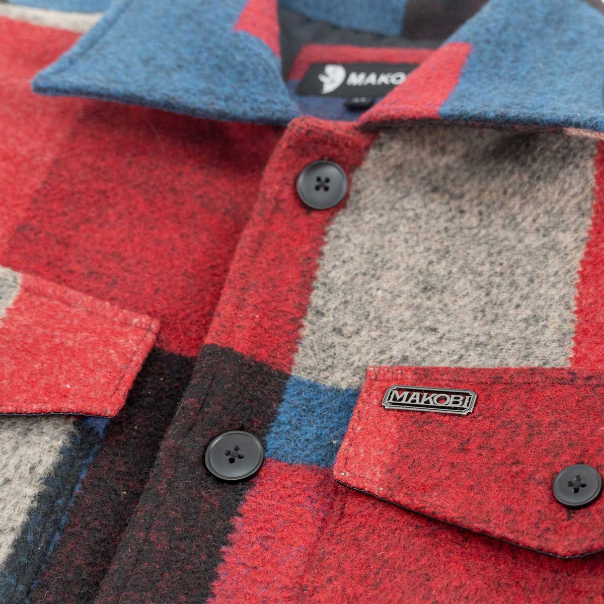 M10011 Mansori Wool Jacket - Black