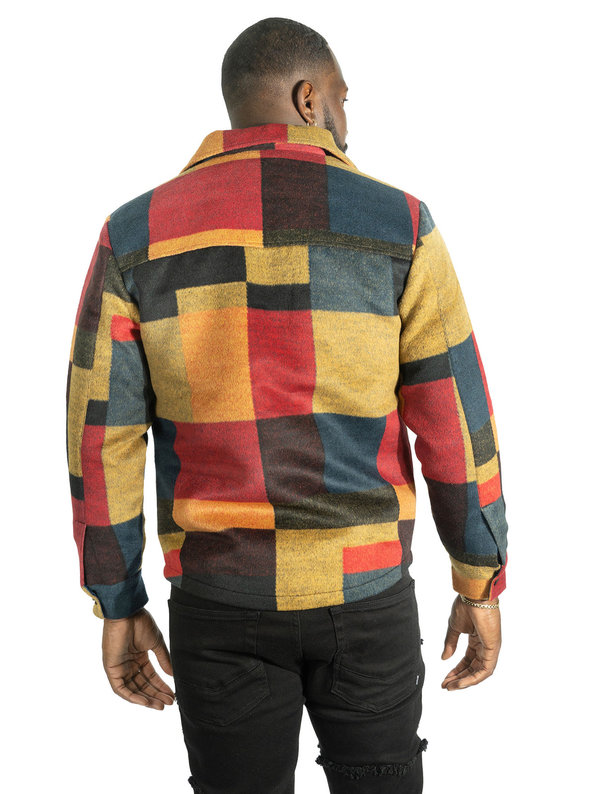 M10011 Mansori Wool Jacket - Navy