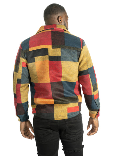 Jacket| M10011 Mansori Wool Jacket - Navy