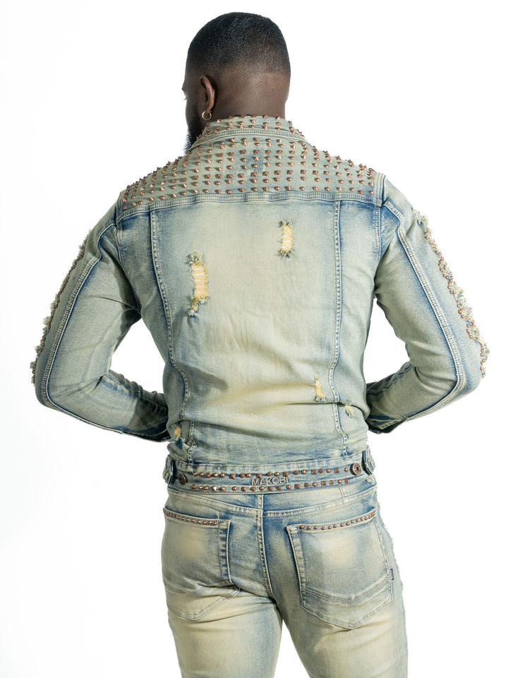 Jacket | M1013 Positoni Denim - Dirt