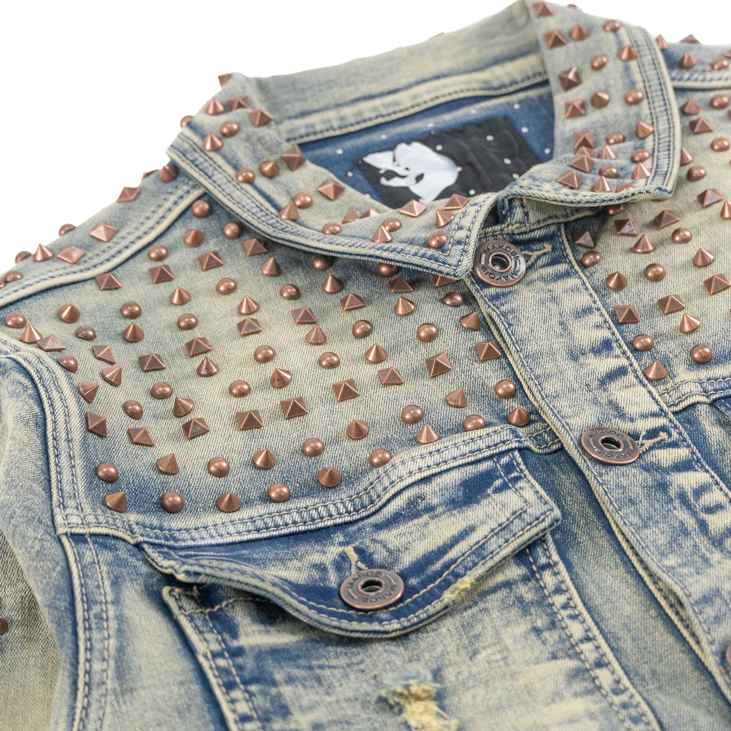 Jacket | M1013 Positoni Denim - Dirt