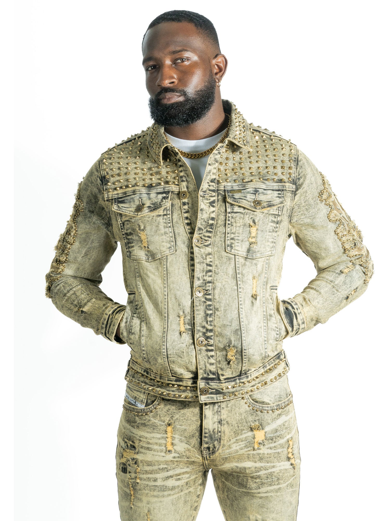 M1013 Positoni Denim - Olive