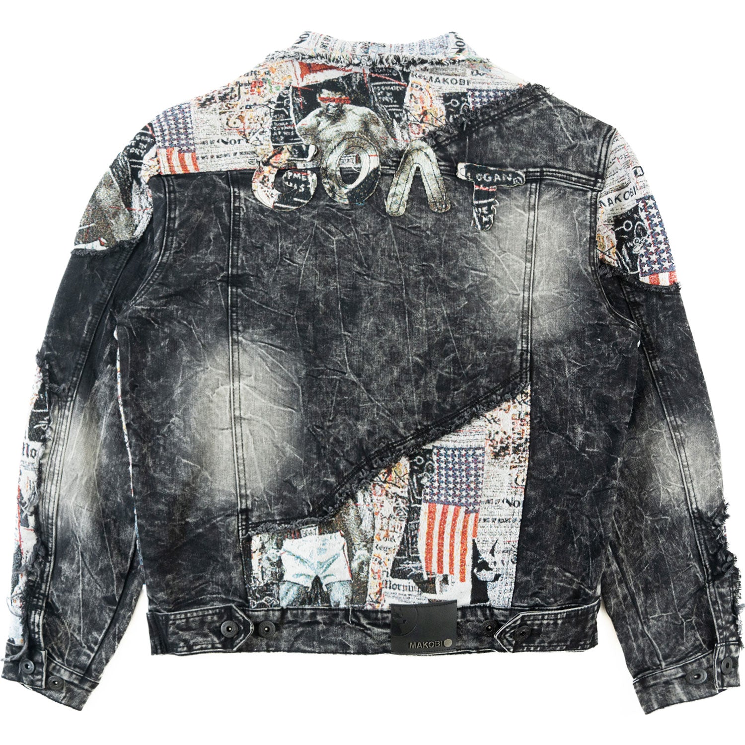 M1014 Mohadi Denim Jacket - Black