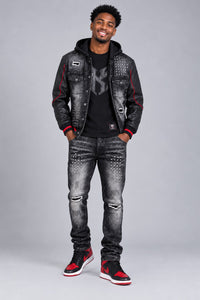 Porada Denim Set - Black