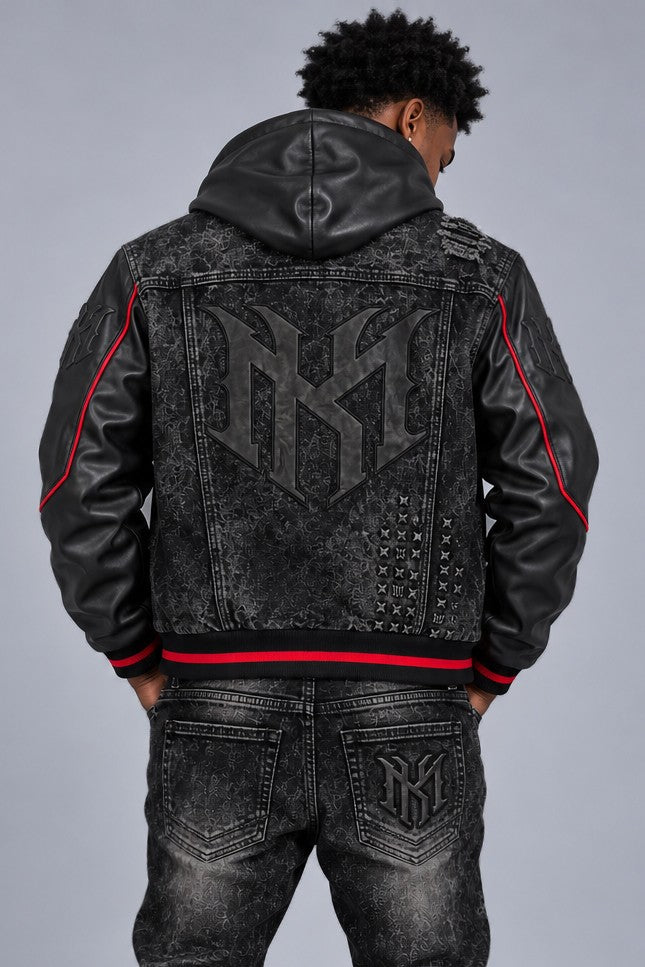Porada Denim Set - Black