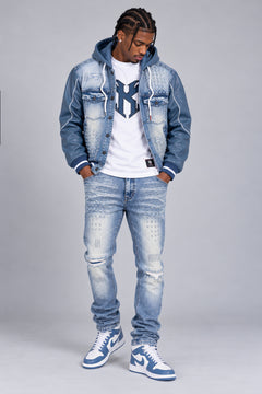Porada Denim Set - Light Wash