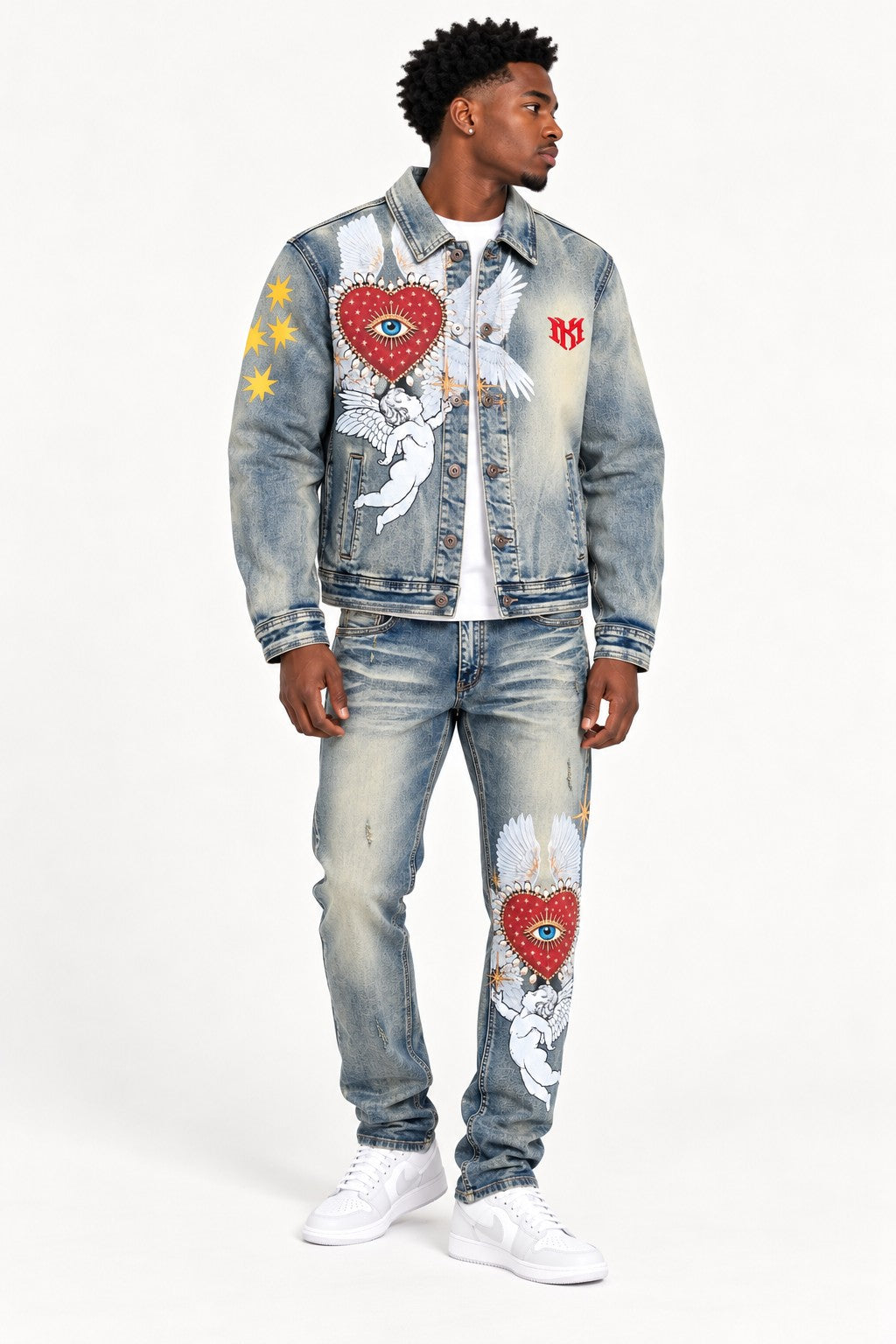 M1031 Jevanti Denim Set - Dirt