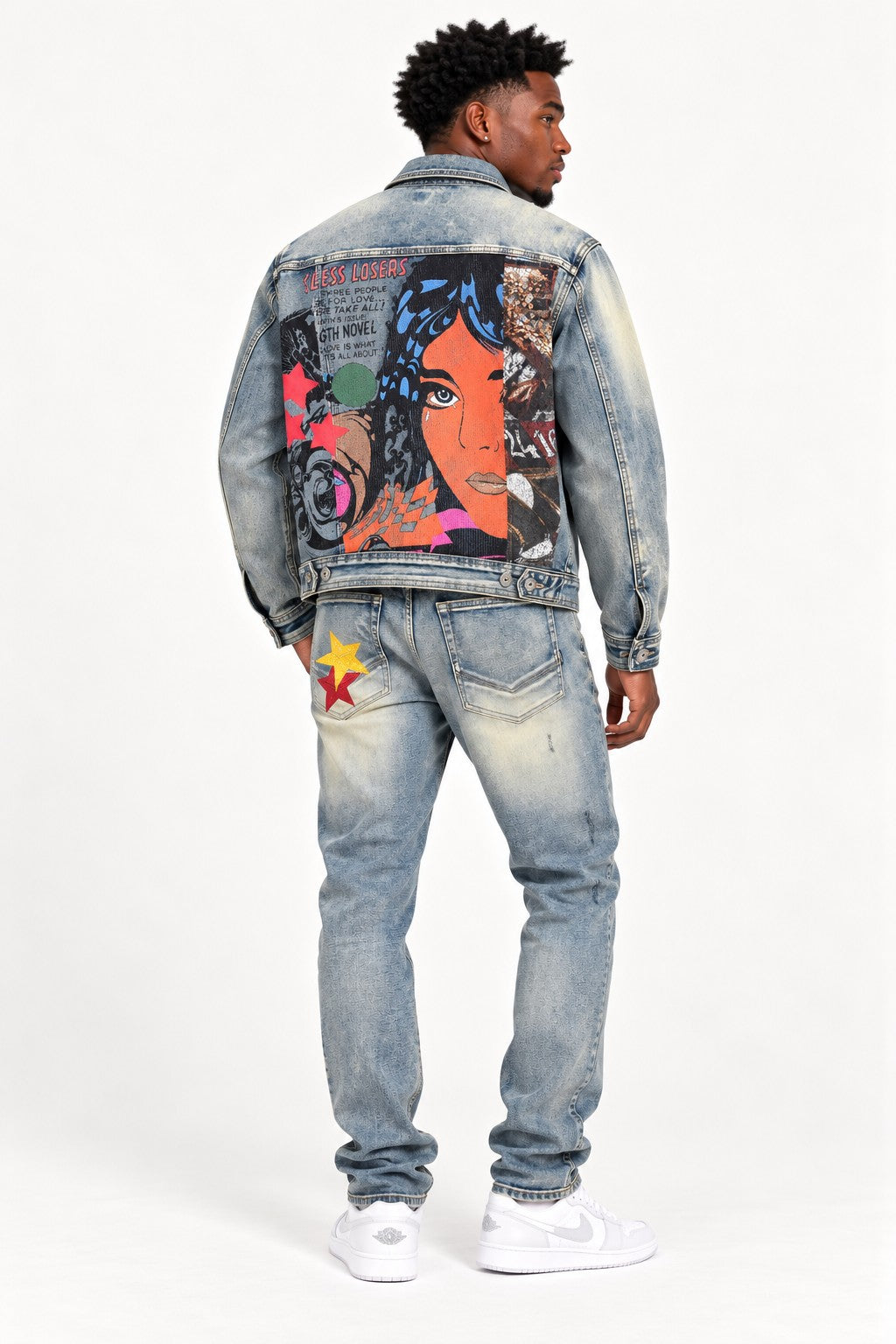 M1031 Jevanti Denim Set - Dirt