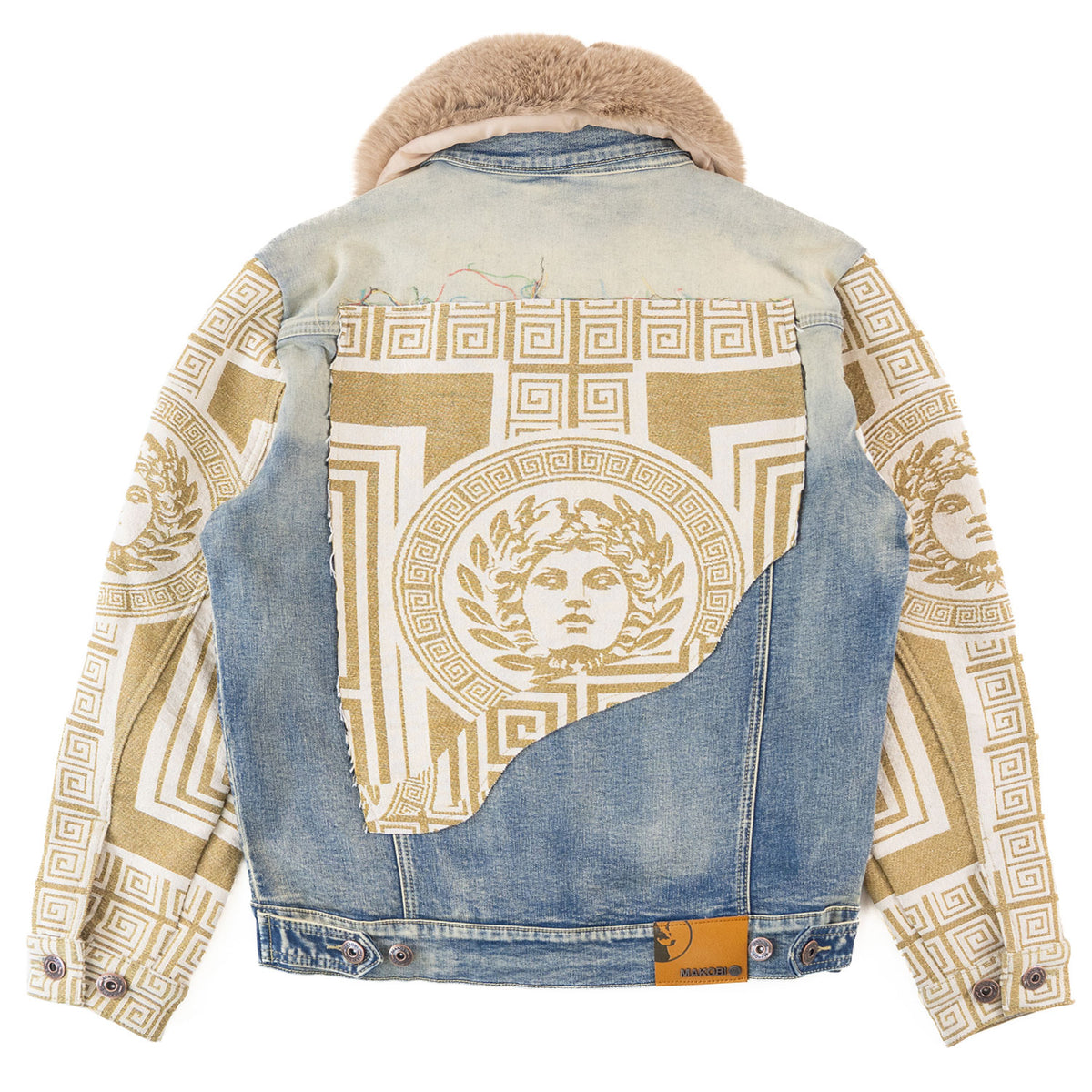 Makobi M1054 Sartoni Denim Jacket in Dirt (NOT SOLD SEPARATELY - Add M1954 jeans to your Cart), view 3