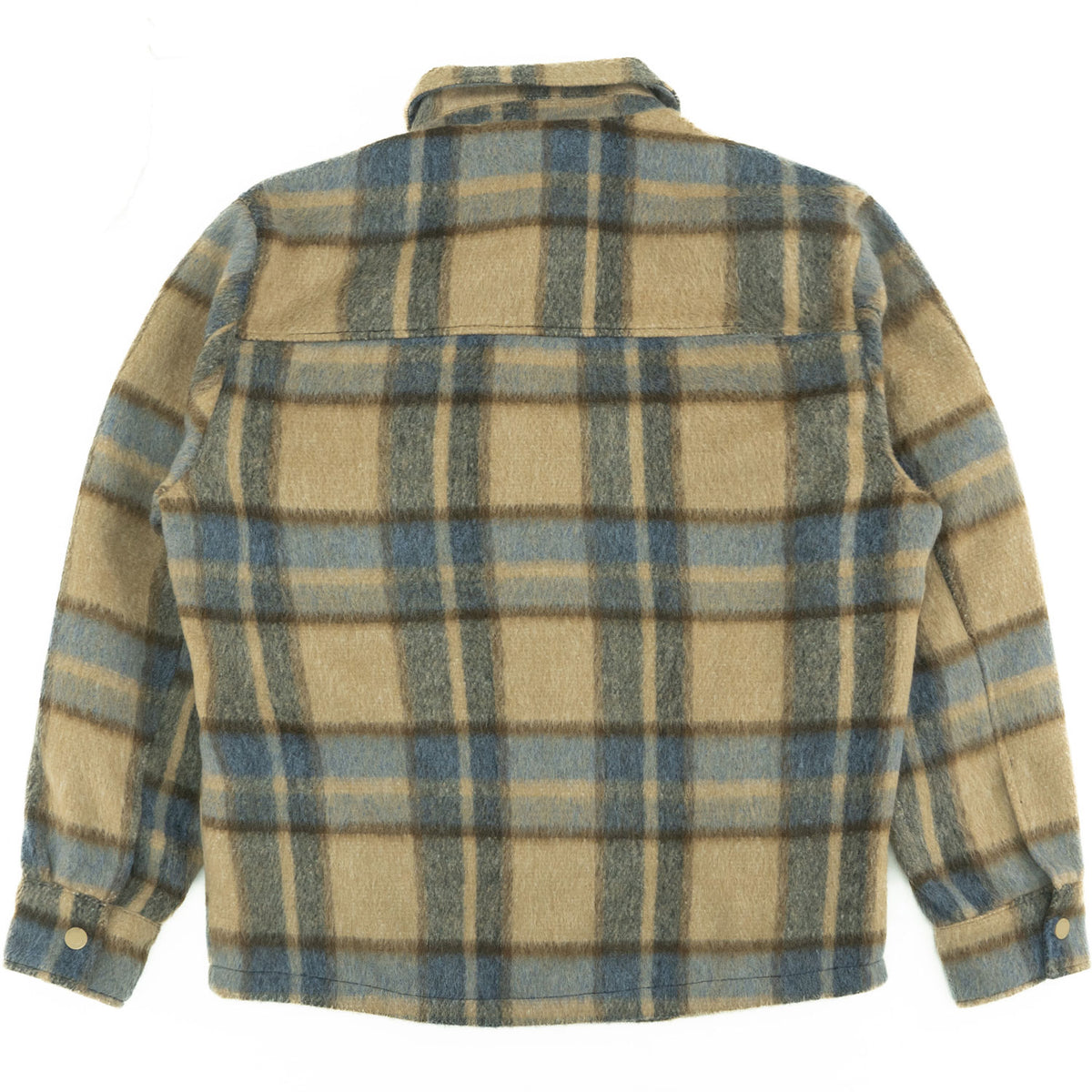 M1058 Gabana 26 Wool Shacket - Khaki