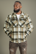 M1058 Gabana 26 Wool Shacket - Natural
