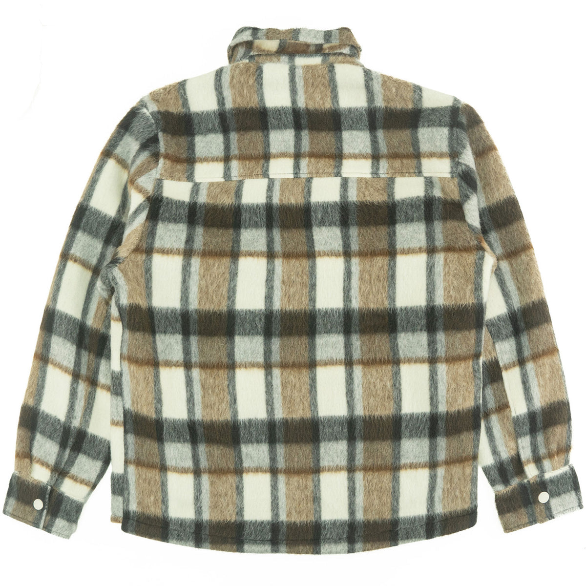 M1058 Gabana 26 Wool Shacket - Natural