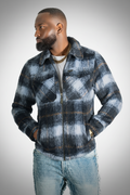 M1058 Gabana 26 Wool Shacket - Navy