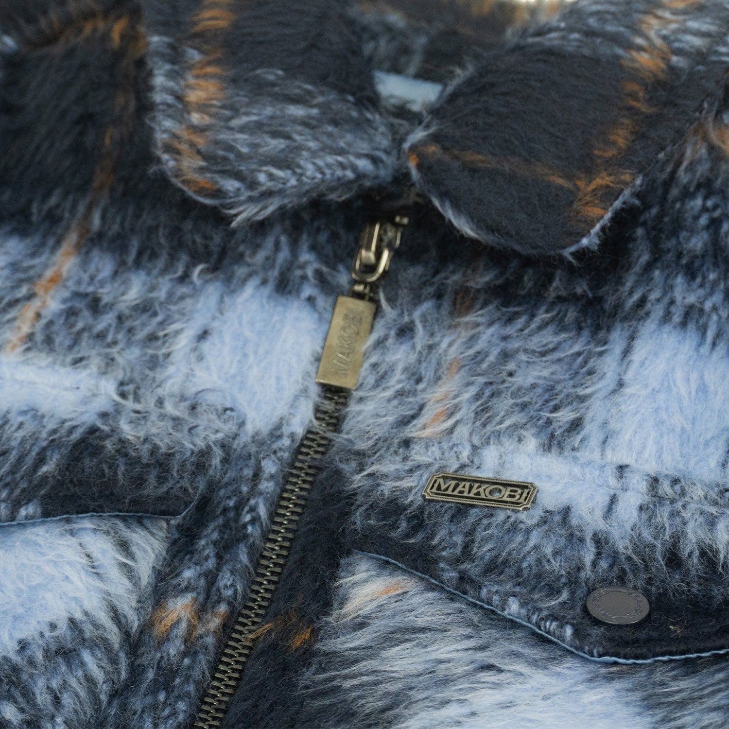 M1058 Gabana 26 Wool Shacket - Navy